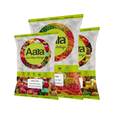 Aara Fryums Bhindi Cut 40