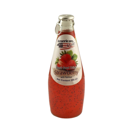 Basil Seed Drink Strawbery 290 Ml