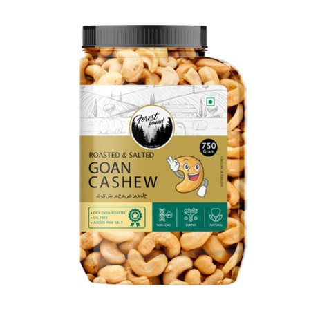 Cashew Nut Roasted Salted 0.50 Lb
