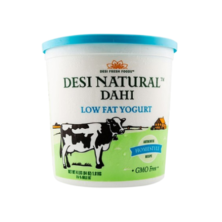 Desi Natural Low Fat Yogurt 4 Lb