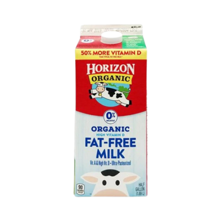 Horizon Organic Fat Free Milk  1.89L