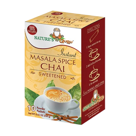 Natures Guru Ginger Chai Sweet 8.82 Oz