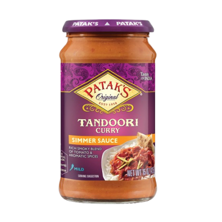 Patak Tandoori Simmer Sauce Mild 15 Oz
