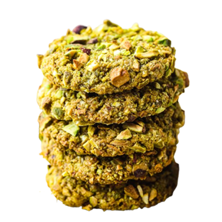 Pistachio Checker Cookies