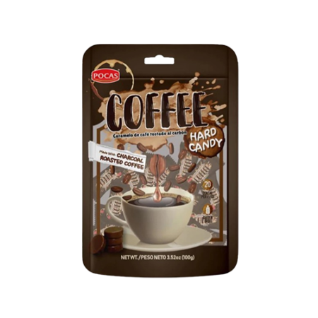Pocas Coffee Hard Candy 3.5 Oz