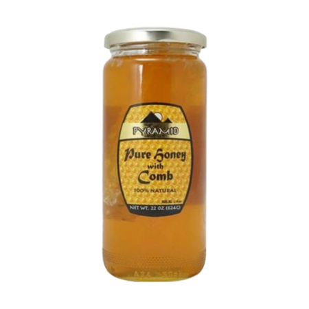Pure Honey With Comb 22 Oz
