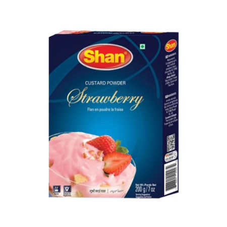 Shan Strawberry Custard Powder 200 Gm