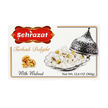 Shrazat Turkish Delight With Walnut 360 Gm