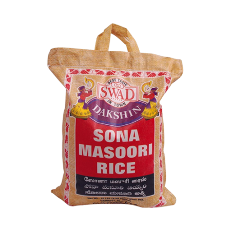Swad Sona Masoori Rice 20 Lb