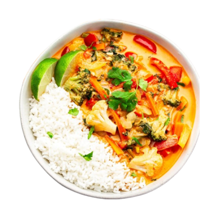 Vegan Thai Red Curry With