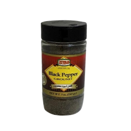 Ziyad Black Pepper Ground 5 Oz