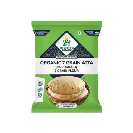 24 MANTRA ORGANIC.7 GRAIN ATTA 2LB
