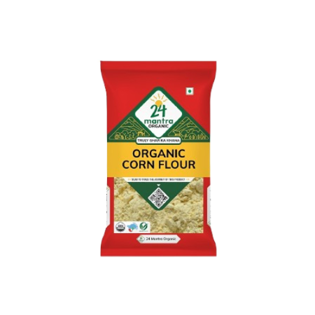 24 MANTRA ORGANIC CORN FLOUR 4 LB