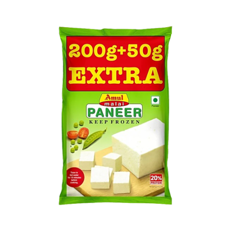 AMUL MALAI PANEER CUBES 220GM