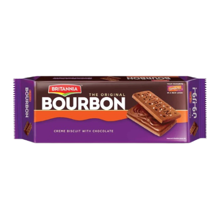 BRITANIA BOURBON BISCUITS 390GM