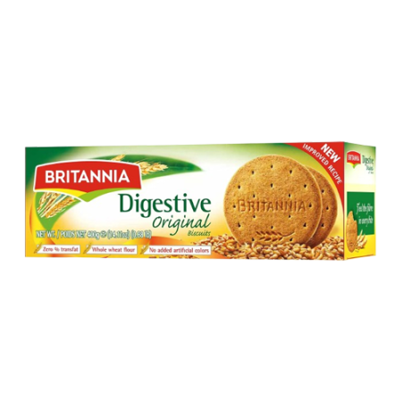 BRITANIA DIGESTIVE BISCUITS400GM