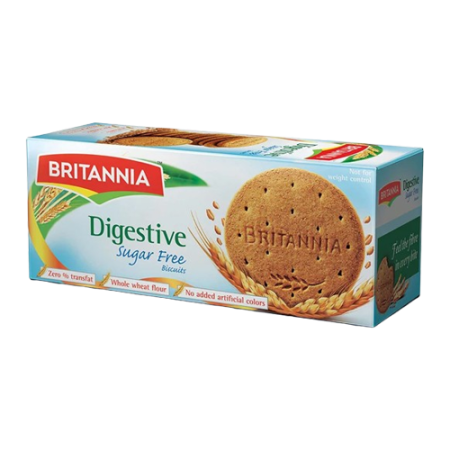 BRITANIA SUGAR FREE DIGESTIVE BISCUITS.200 GM
