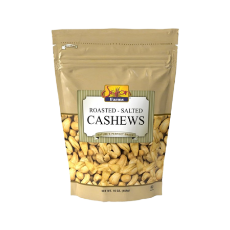 CASHEW ROASTED SALTED 1 LB
