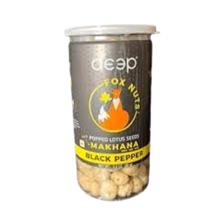DEEP BLACK PEPPER MAKHANA 3.2 OZ