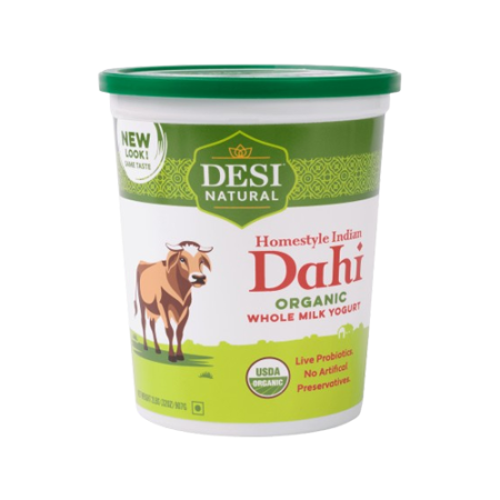 DESI NATURAL DAHI ORGANIC YOGURT 907GRMS