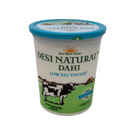 DESI NATURAL LOW FAT YOGURT 2 LB