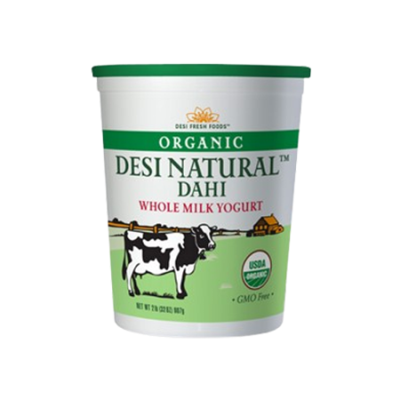 DESI NATURAL WHOLE MILK YOGURT 2 LB