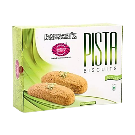 KARACHI BAKERY PISTA BISCUITS 140Z