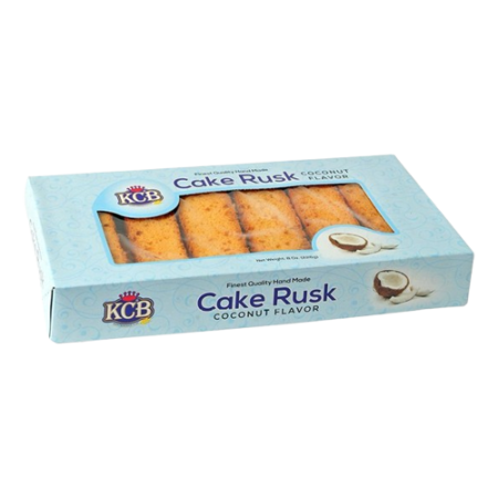 KCB CAKE RUSK COCONUT FLAVOR 8 OZ