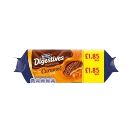 MCVITIES DIGESTIVES CARAMEL 250 GM