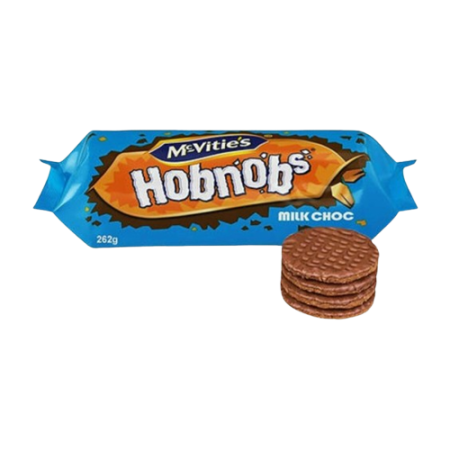 MCVITIES HOBNOBS MILD CHOCLATE 262 GM