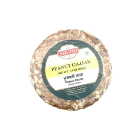SHUDH PEANUT GAJJAK 14 OZ