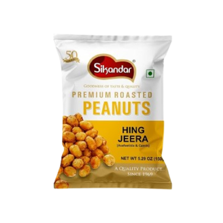 SIKANDAR HING  JEERA PEANUTS 5.29 OZ