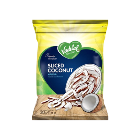 VADILAL SLICED COCONUT 11 OZ